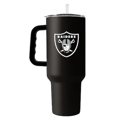 Logo Brands Las Vegas Raiders 40oz Flipside Powder Coat Tumbler 623-S40PT-34